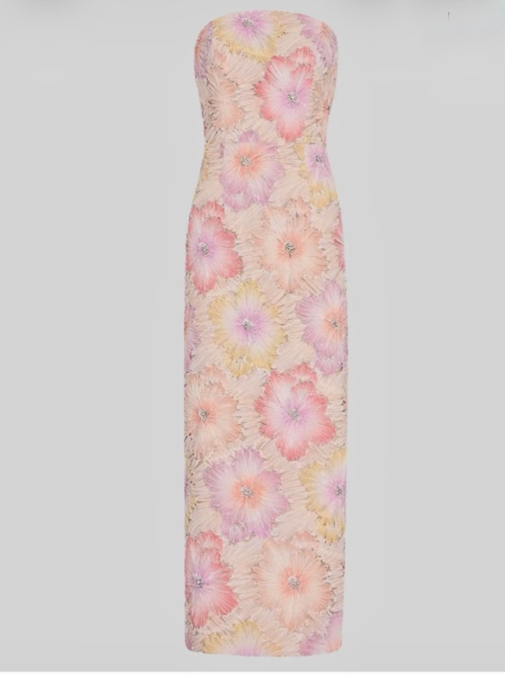 Milly  Kait Floral Embroidered Dress